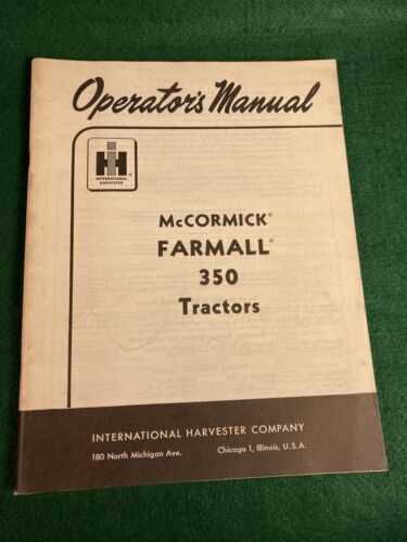 farmall m repair manual