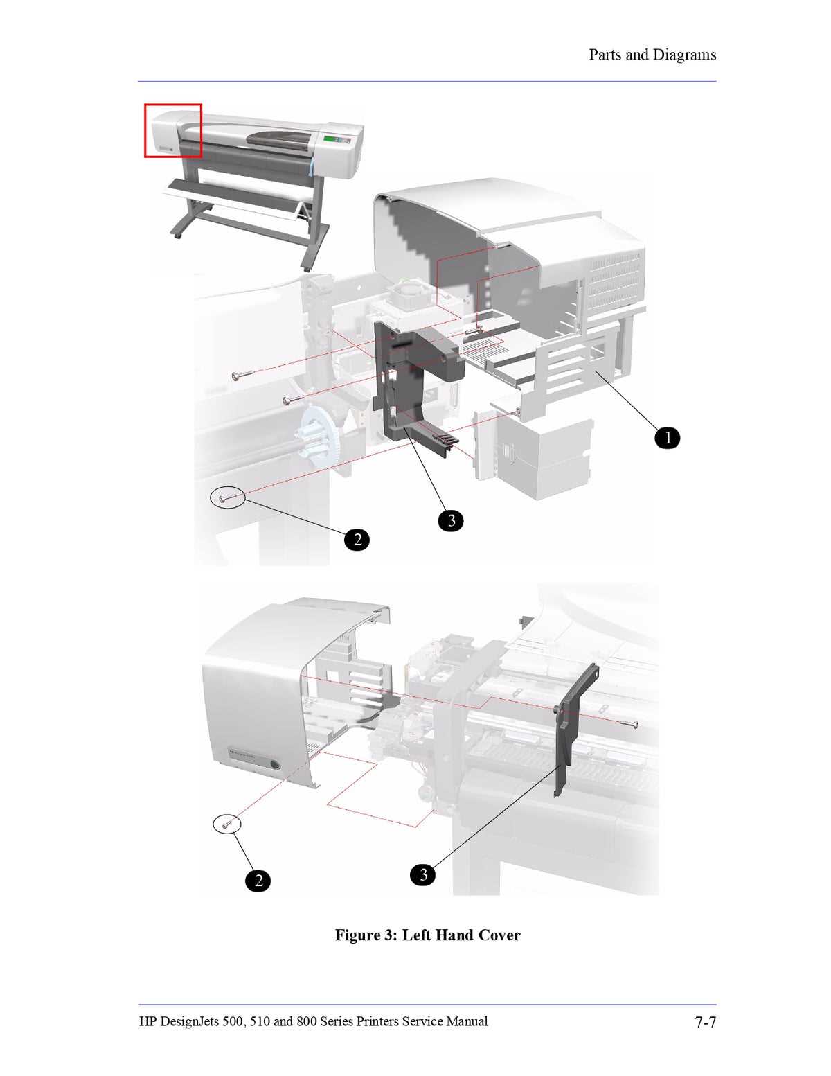 hp designjet 500 repair manual