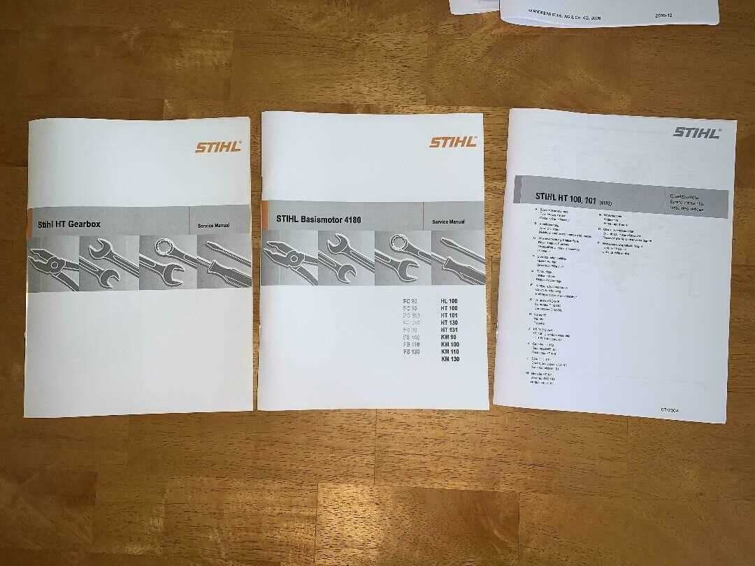 stihl ht 101 repair manual