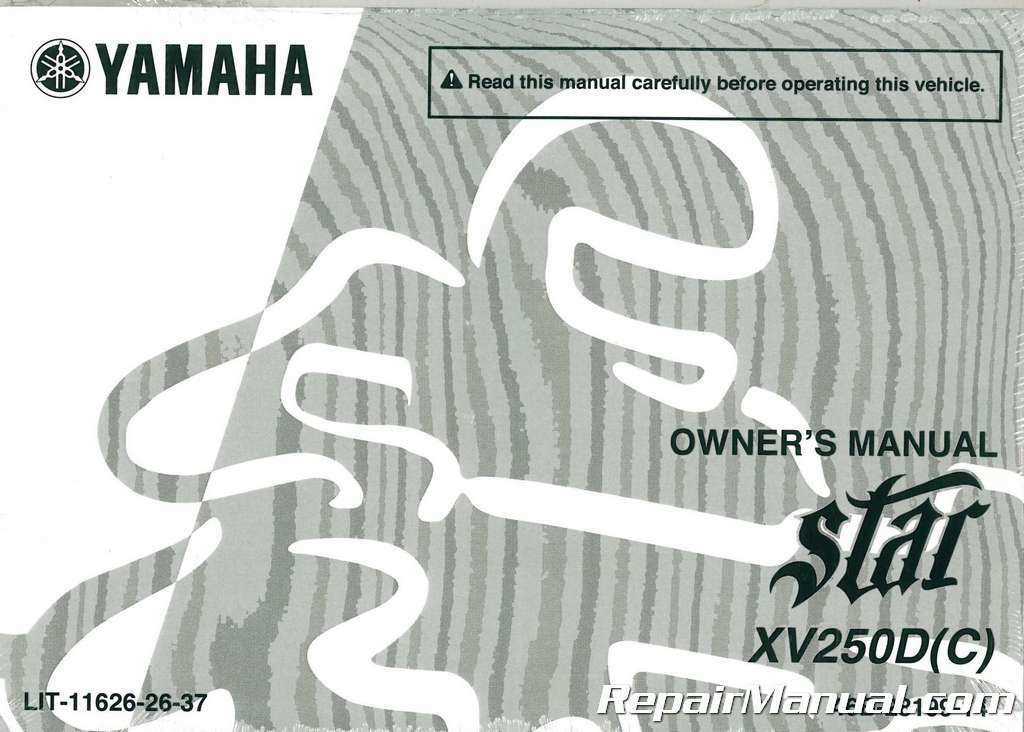 yamaha v star repair manual