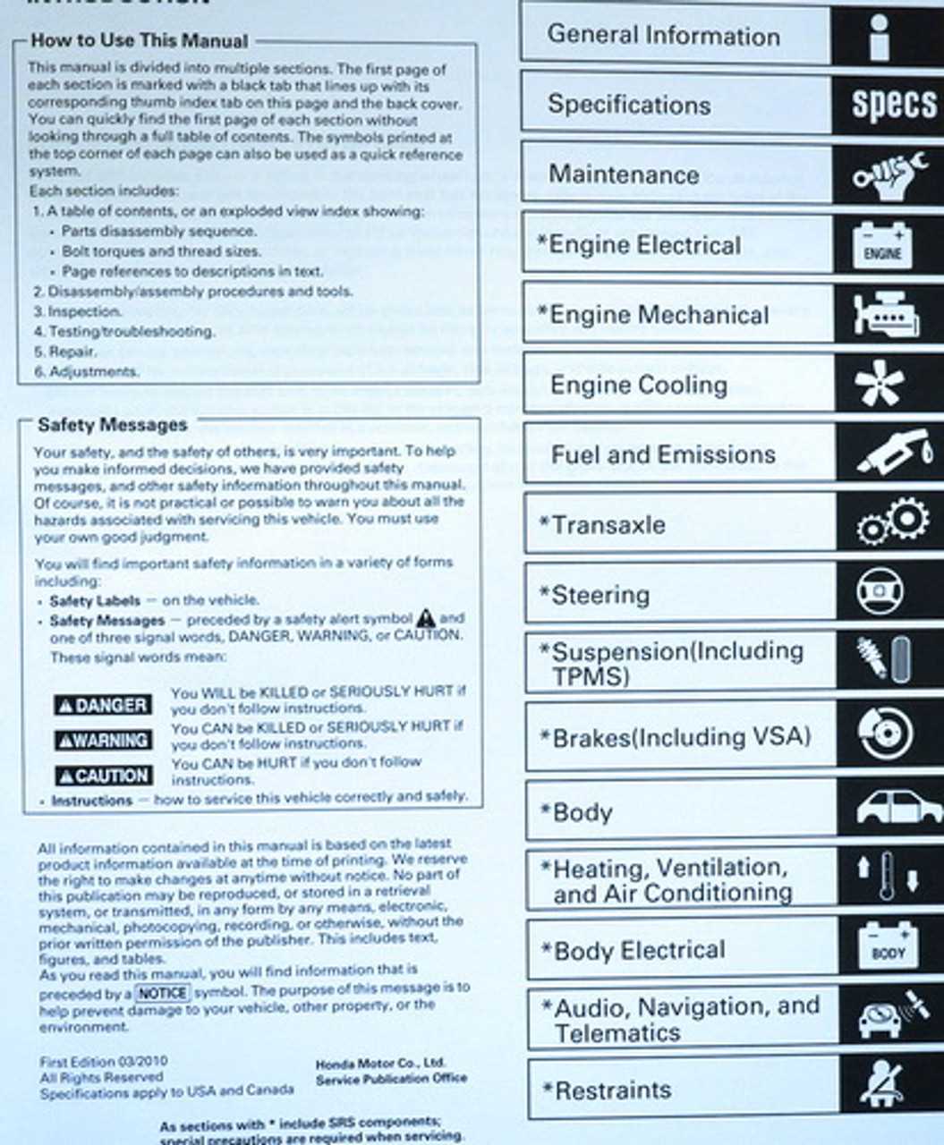 2011 honda crv repair manual