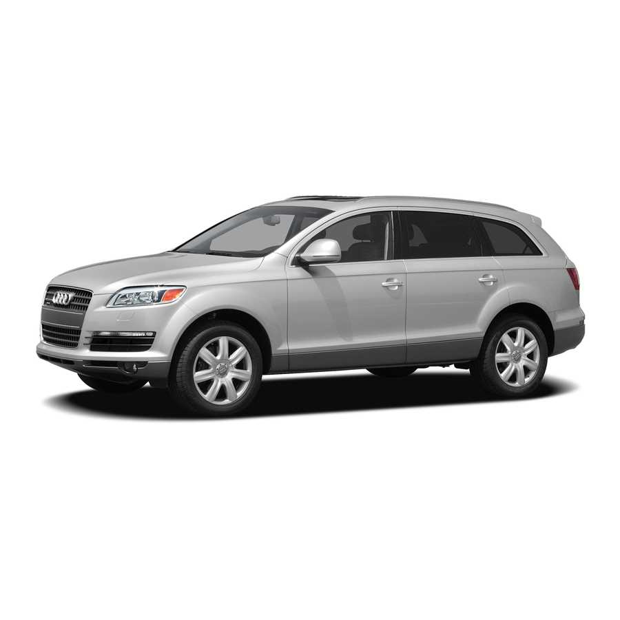 audi q7 repair manual