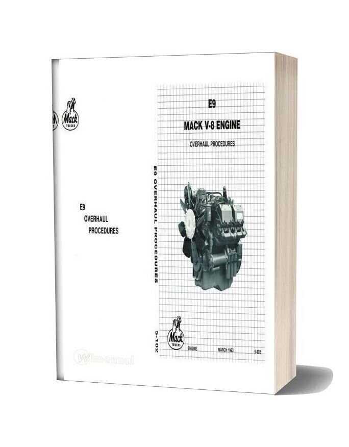 mack truck engine repair manual