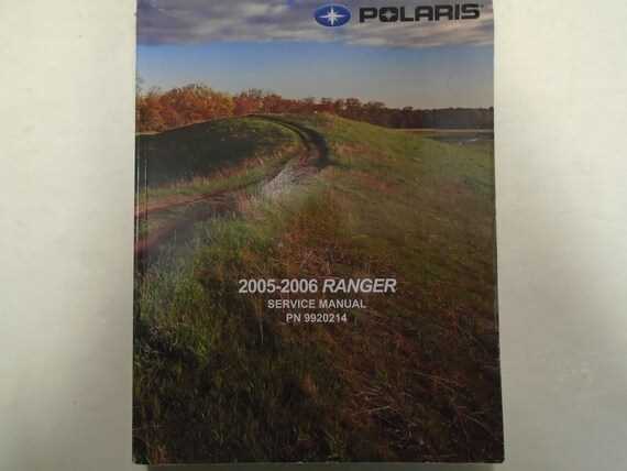 2005 polaris ranger repair manual