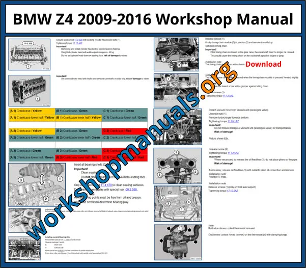 bmw z4 repair manual