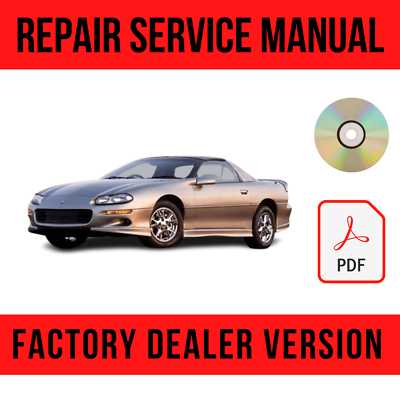 2002 camaro repair manual