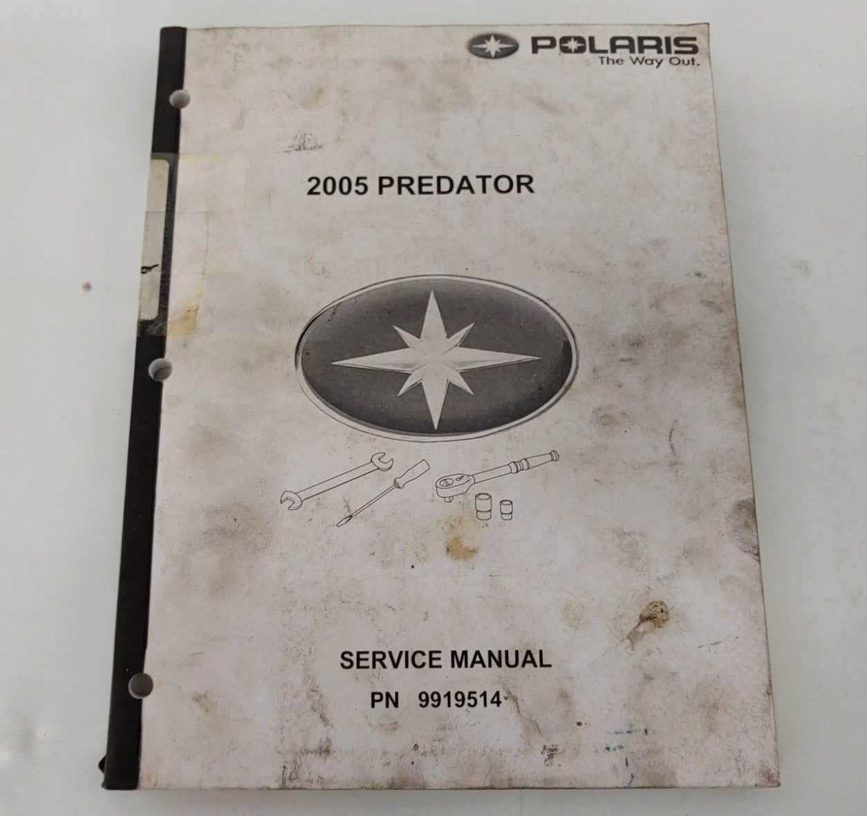 polaris predator 500 service repair manual