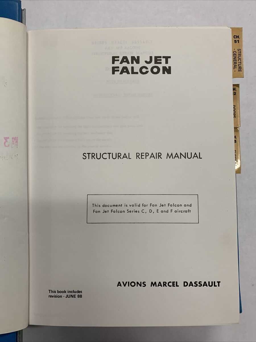 structural repair manual aircraft