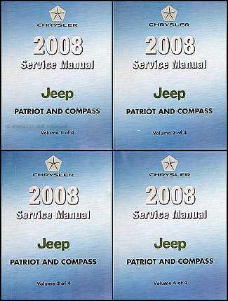 2008 jeep patriot repair manual