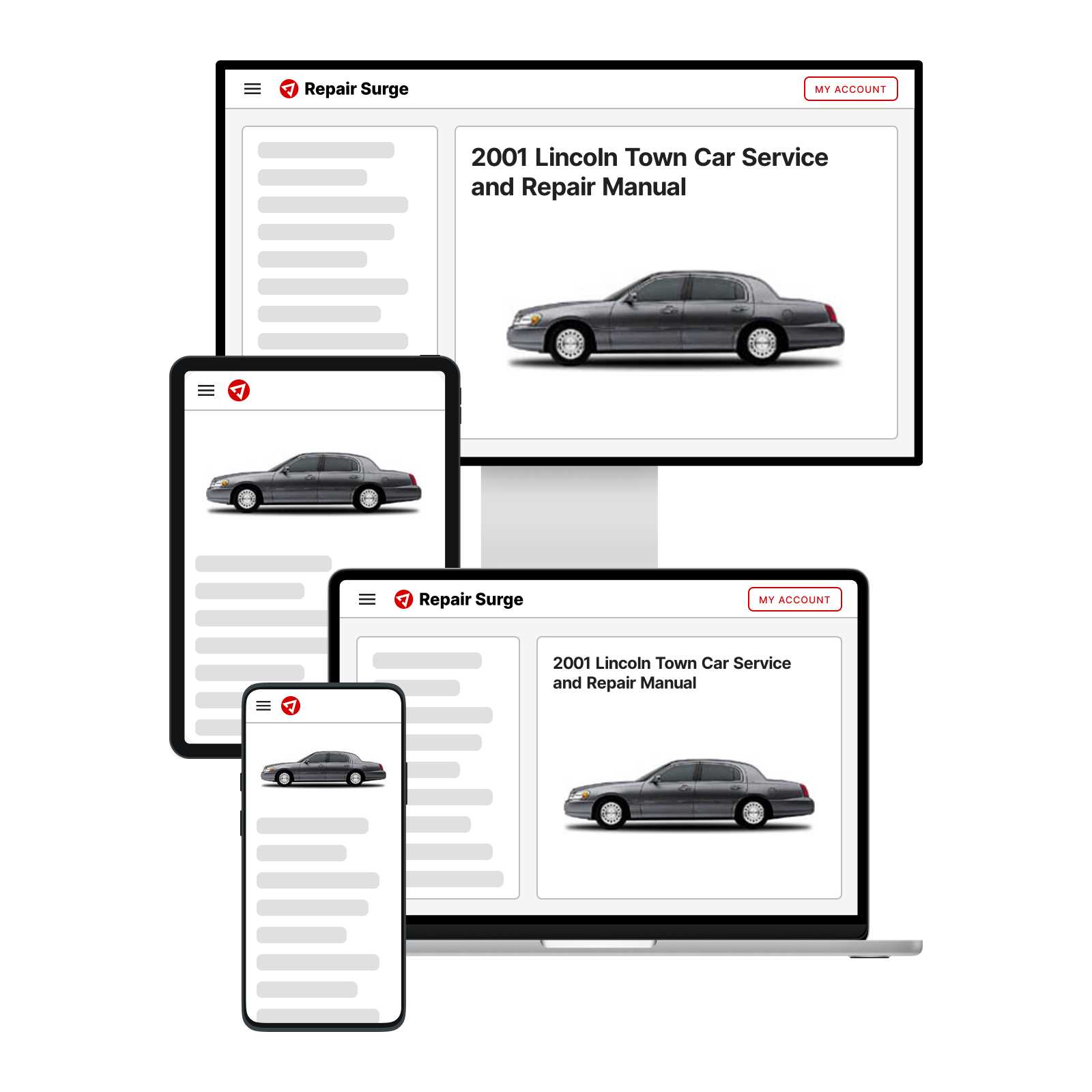 2001 lincoln continental repair manual