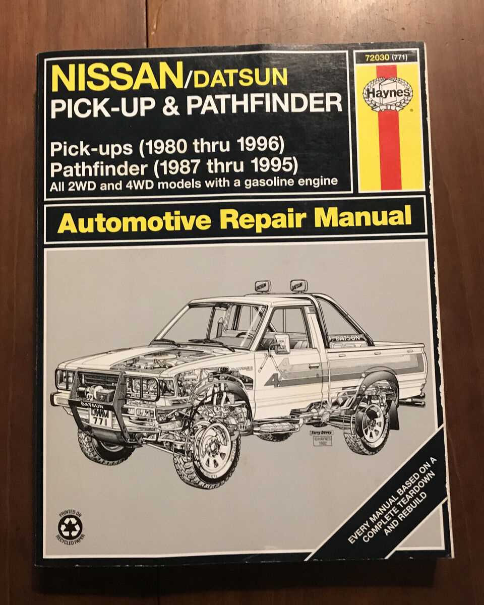 1995 nissan pathfinder repair manual