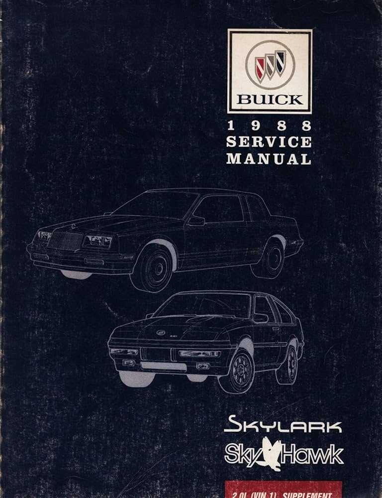 buick skylark repair manual