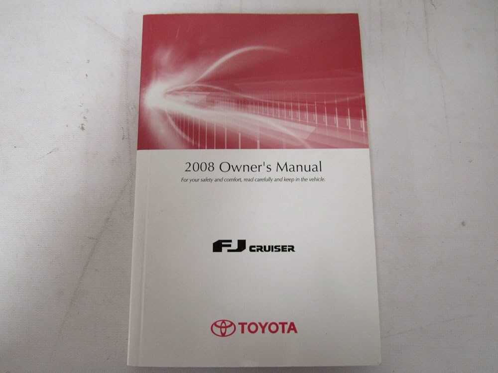 2008 fj cruiser repair manual