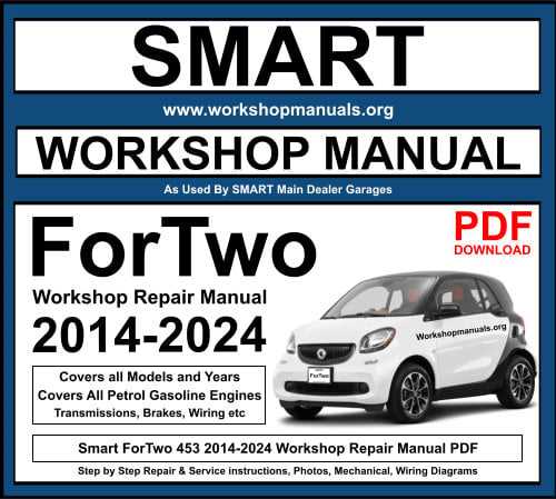 smart 453 repair manual