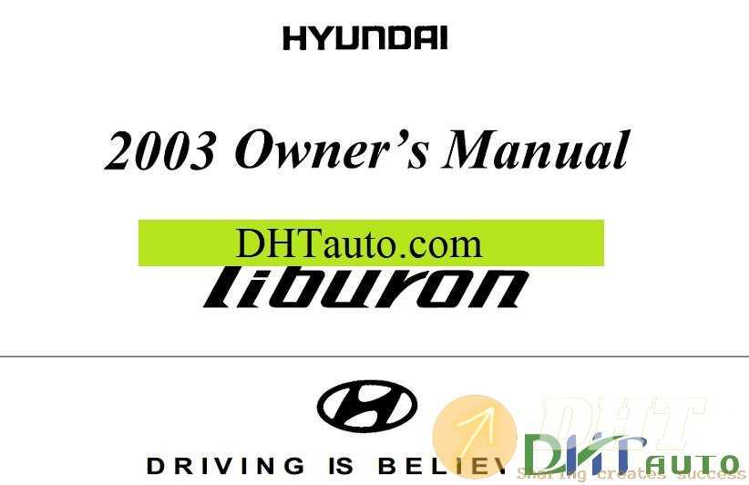 2003 hyundai tiburon repair manual