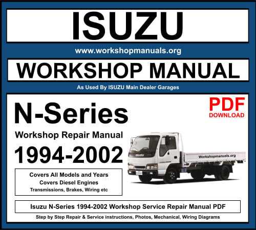 1992 isuzu pickup repair manual