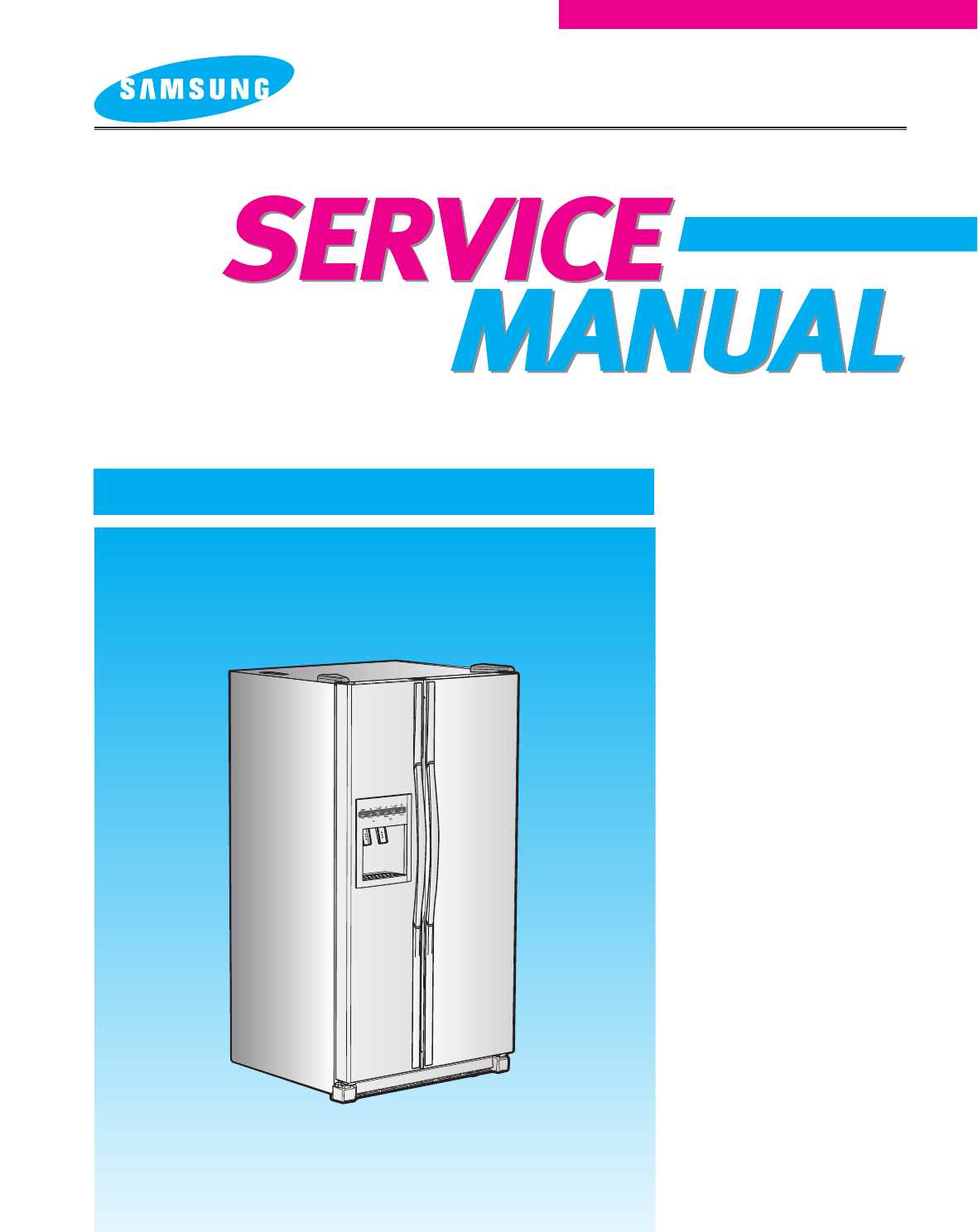 samsung refrigerator repair manual