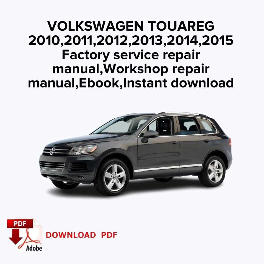 volkswagen touareg repair manual