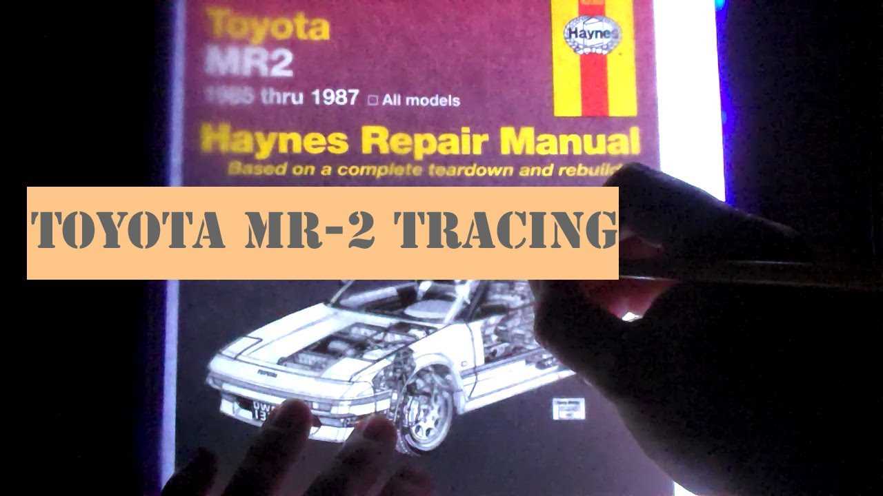 1985 toyota mr2 repair manual