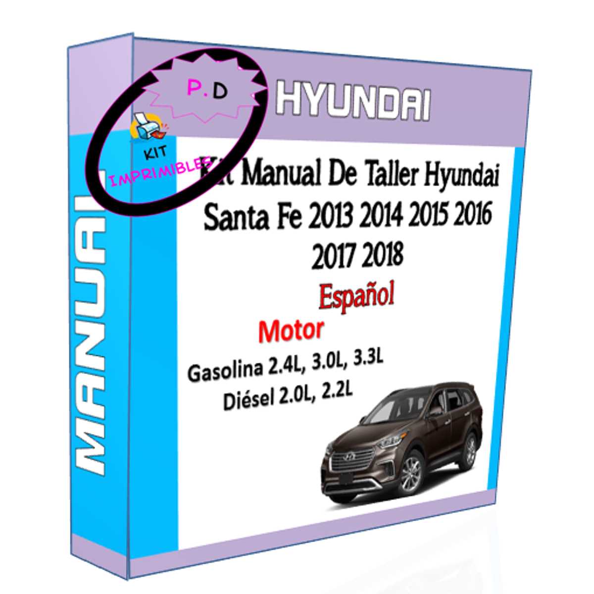 2015 hyundai santa fe repair manual