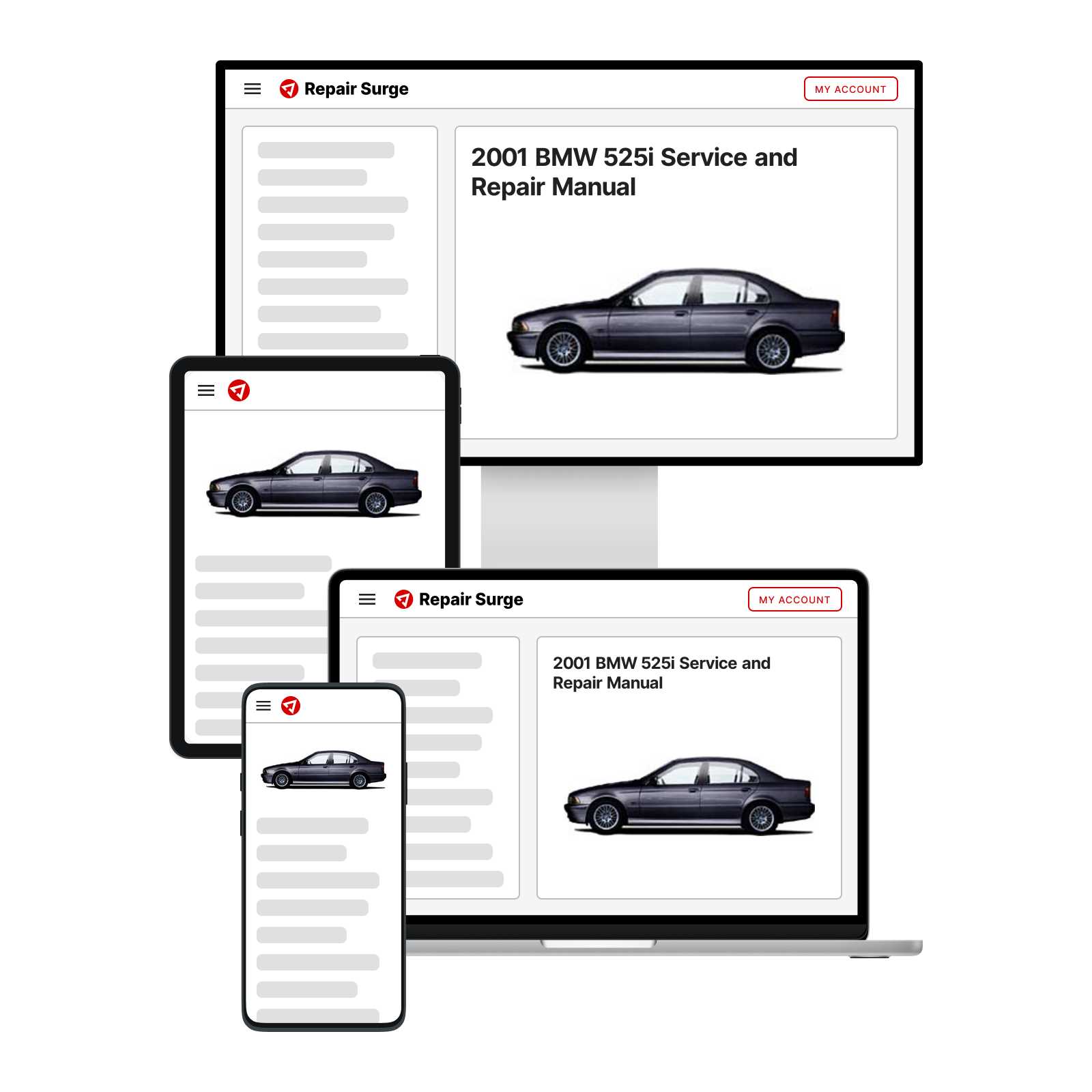 bmw 525i repair manual