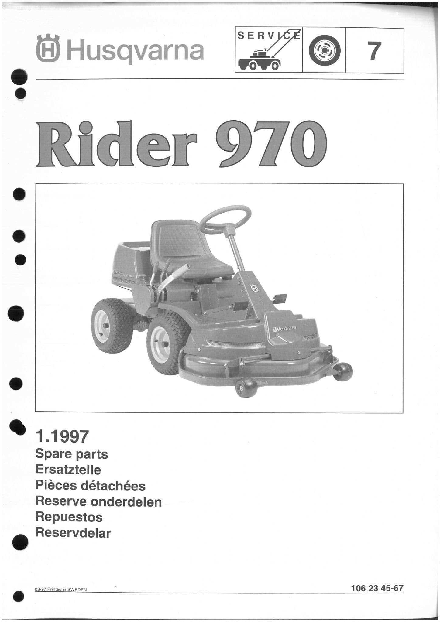 husqvarna lawn mower repair manual