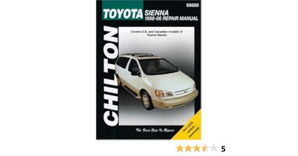 toyota sienna repair manual