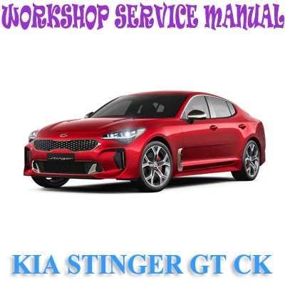 kia stinger repair manual