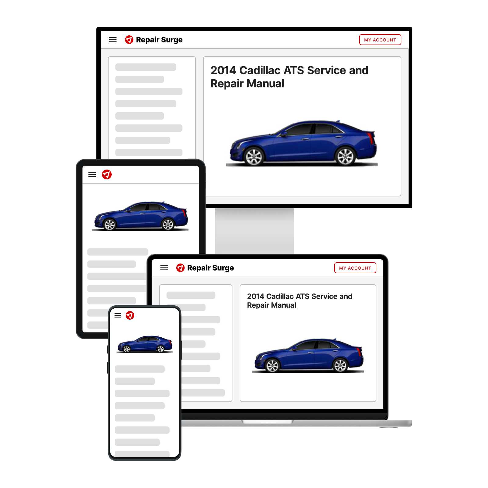 cadillac ats repair manual