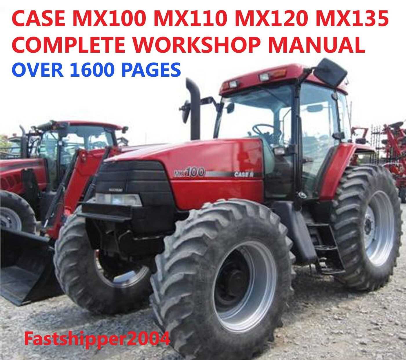 case mx 135 repair manual