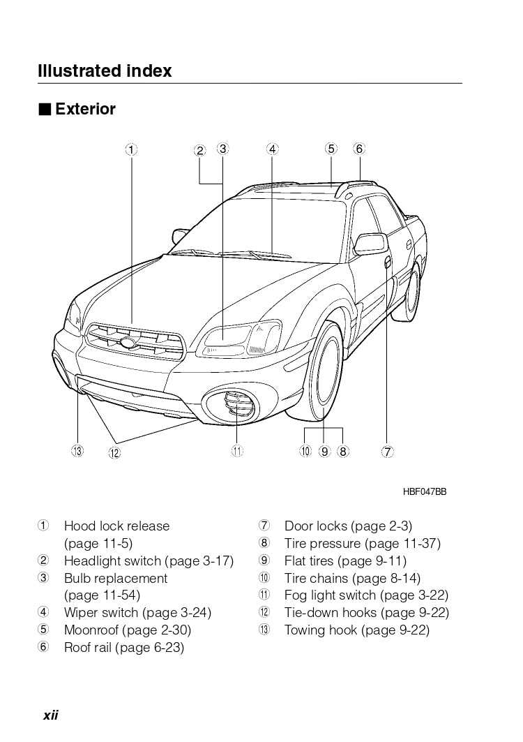 2003 subaru baja repair manual