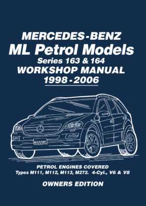 2000 mercedes ml320 repair manual