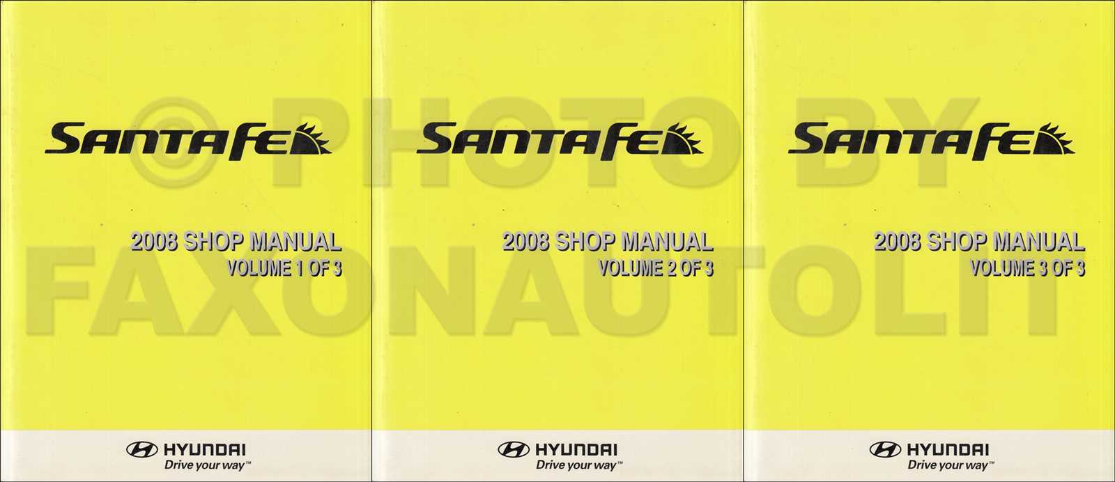 2007 santa fe repair manual