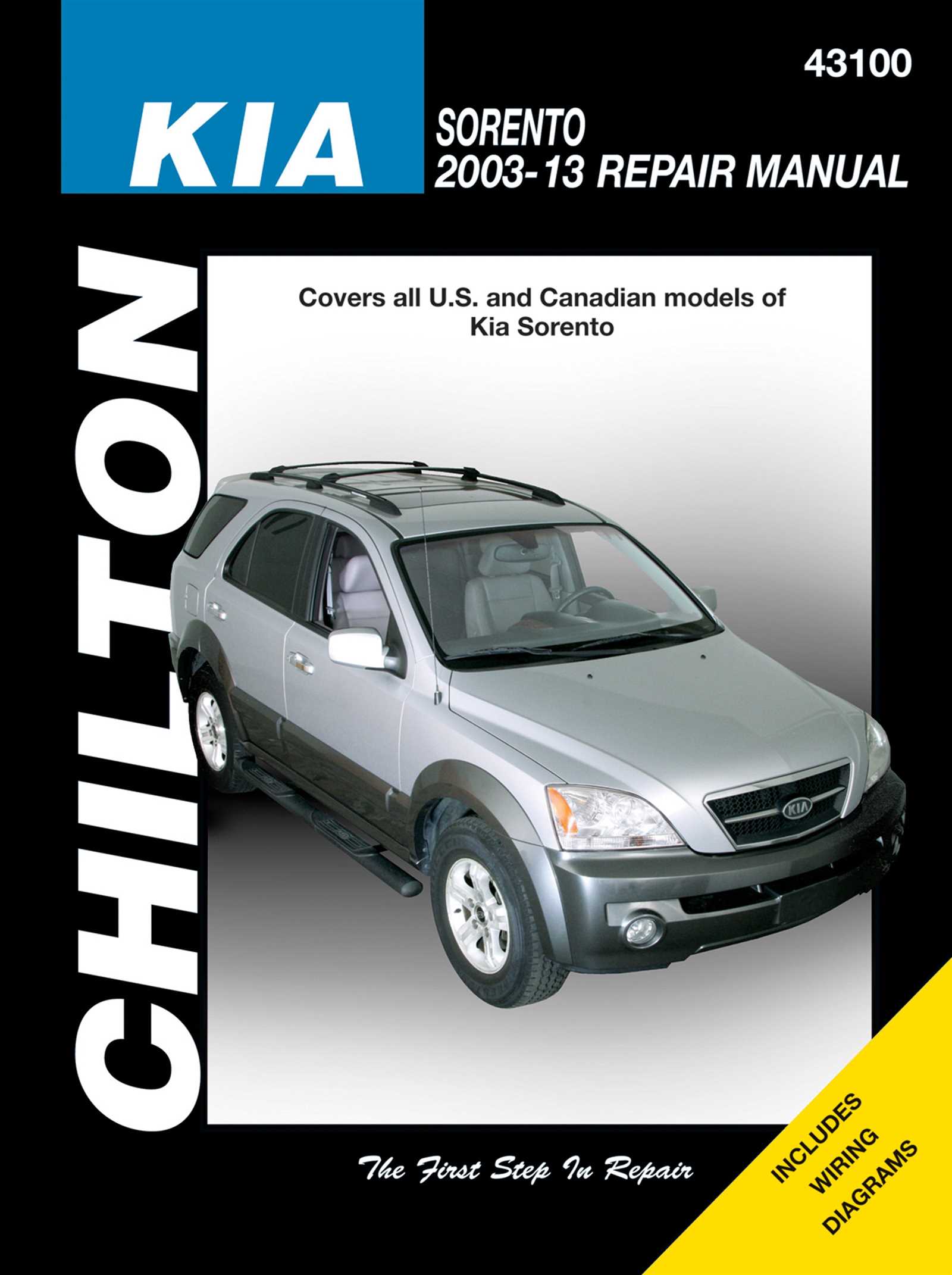 2013 kia sorento repair manual