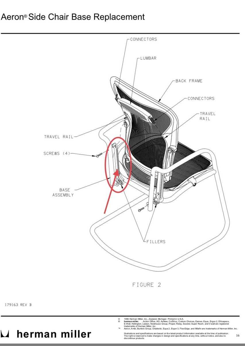 herman miller aeron chair repair manual