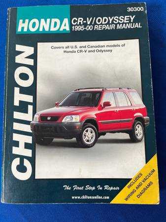 chilton honda crv repair manual