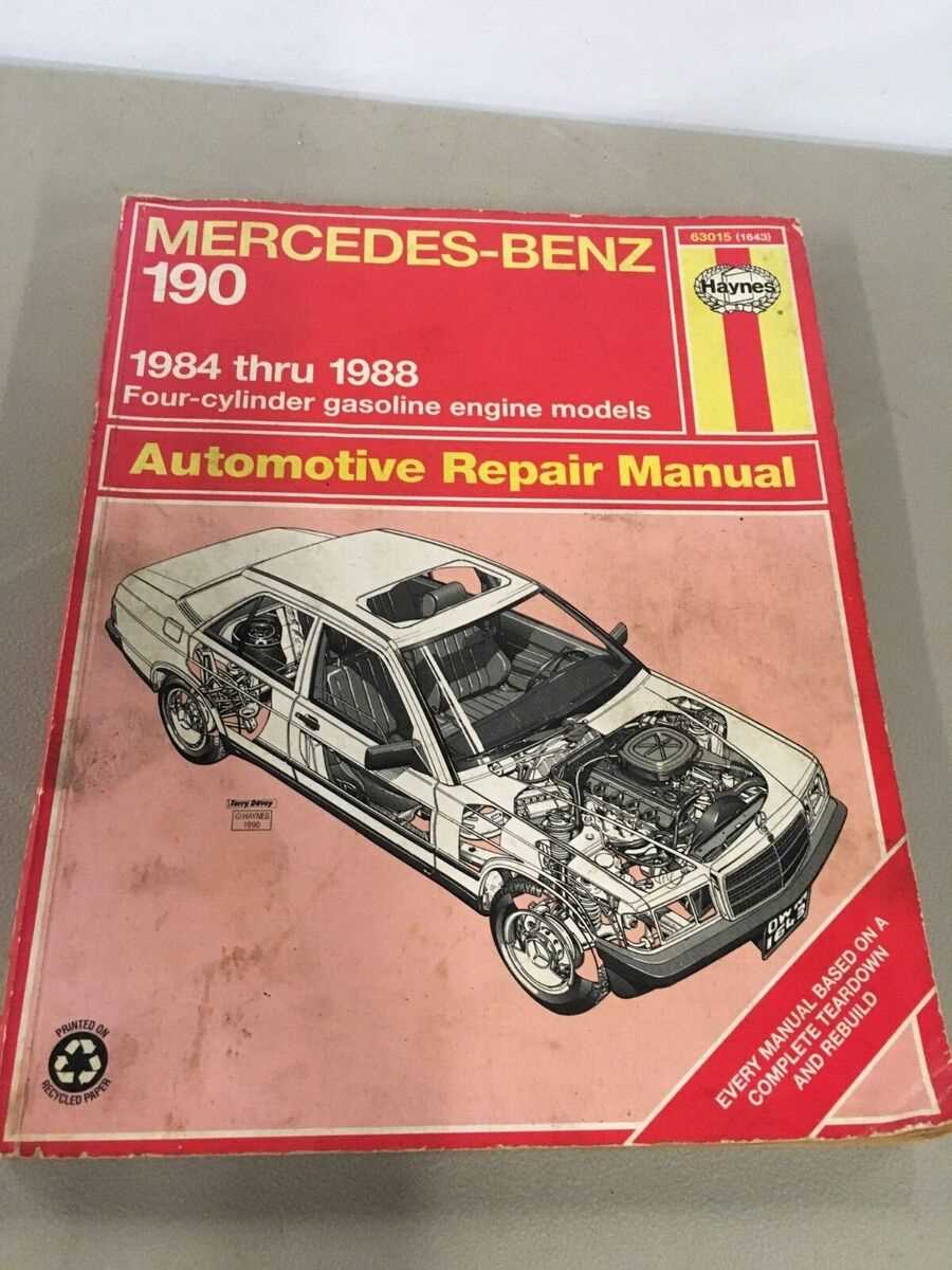 mercedes benz repair manuals