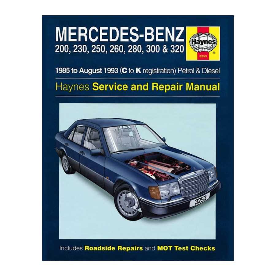 mercedes benz w124 repair manual