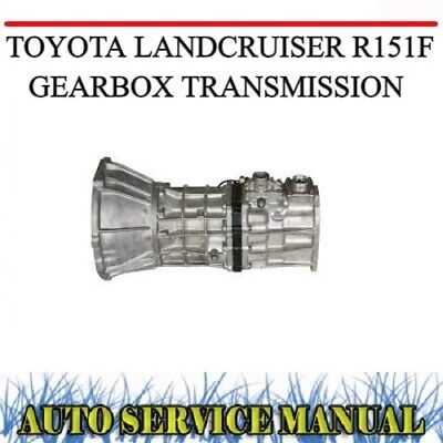 toyota r151f transmission repair manual