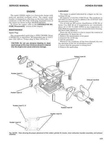 honda 2000 generator repair manual