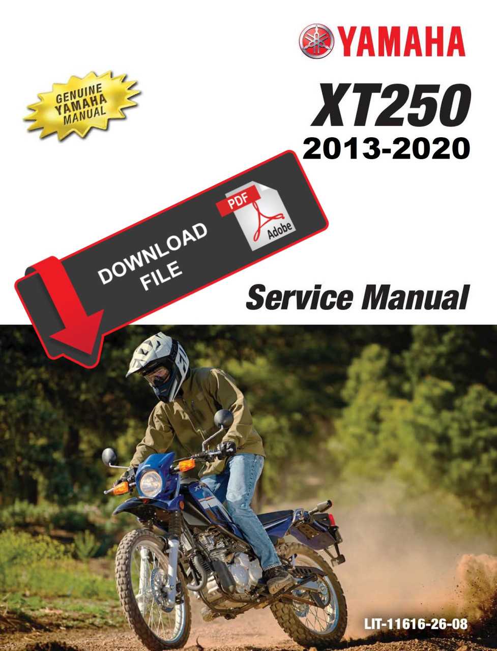 1980 yamaha xt250 repair manual