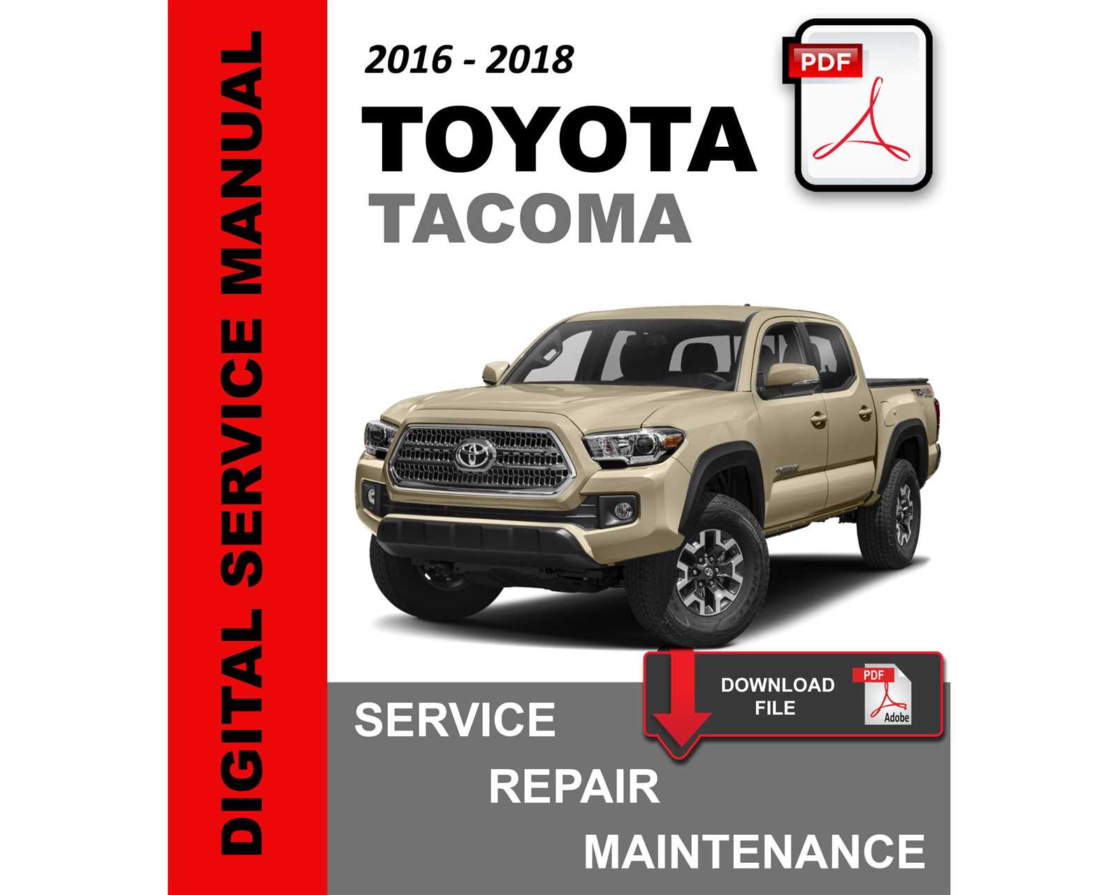 2016 toyota tacoma repair manual