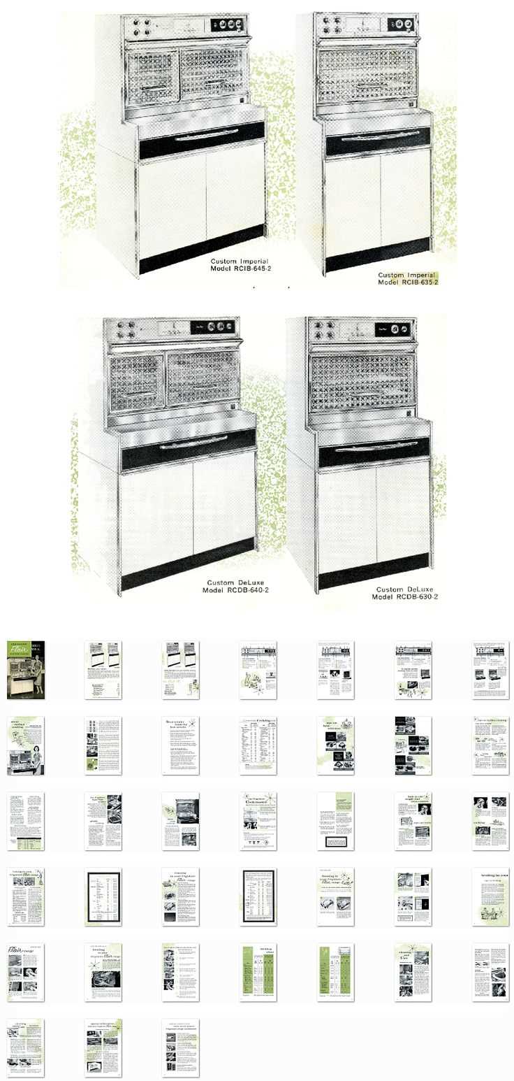 frigidaire flair custom imperial repair manual