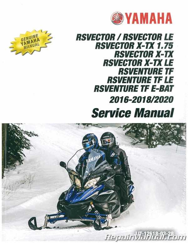 yamaha snowmobile repair manual