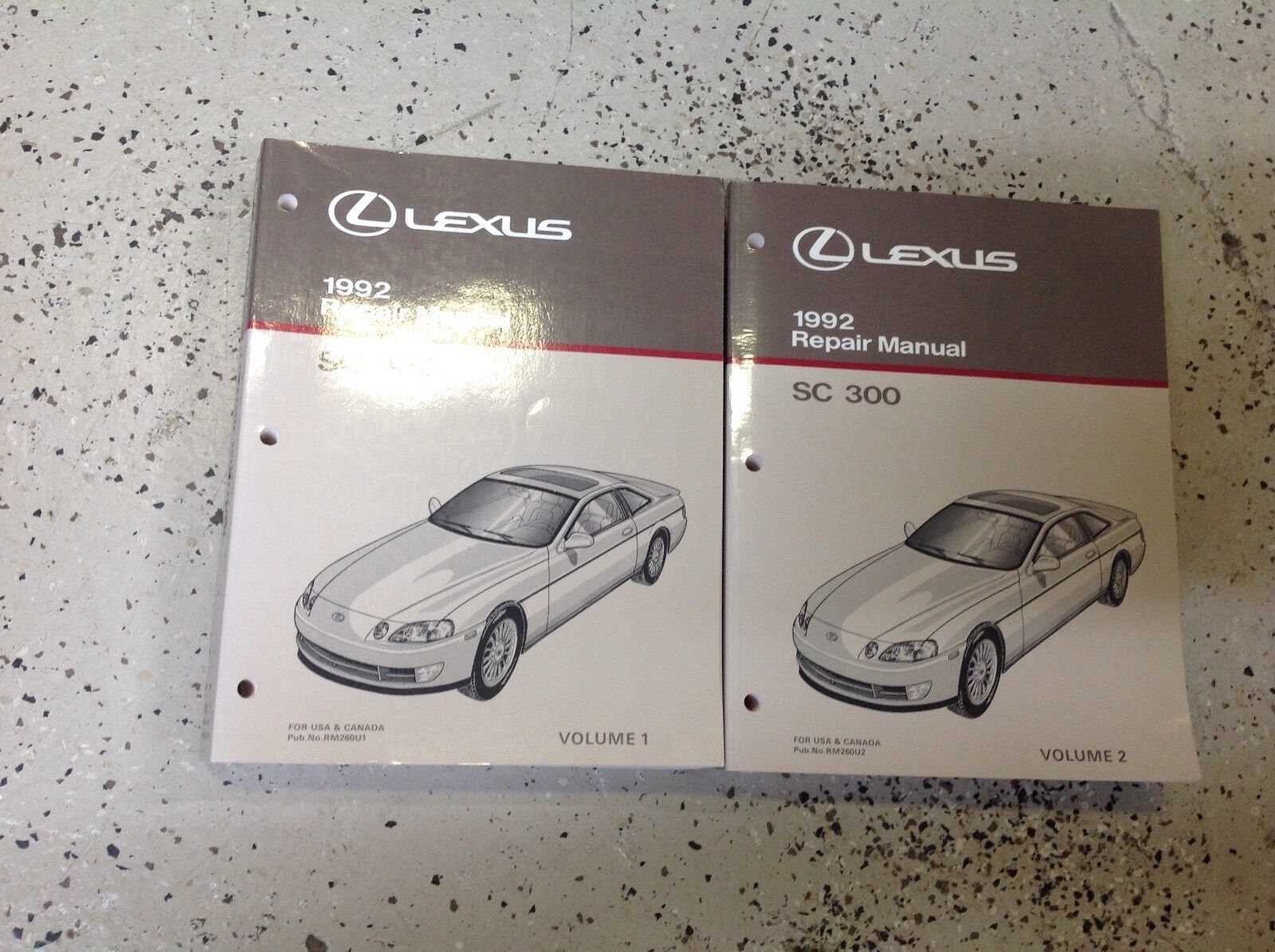 1992 lexus sc400 repair manual