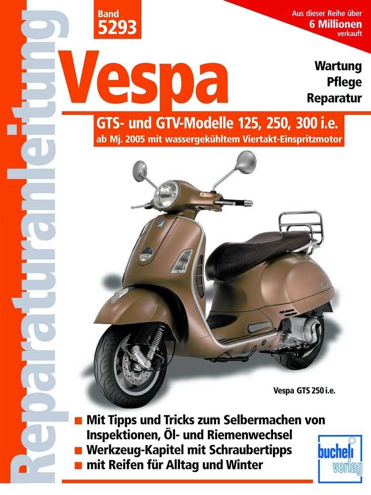 vespa scooter repair manual