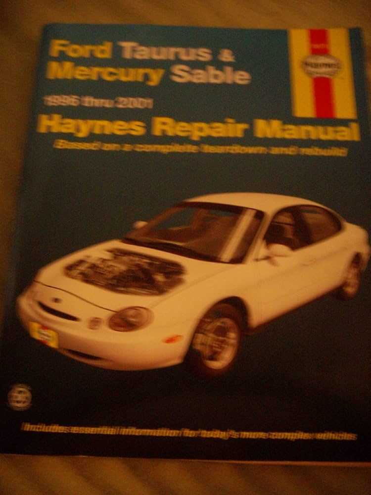 2001 mercury sable repair manual