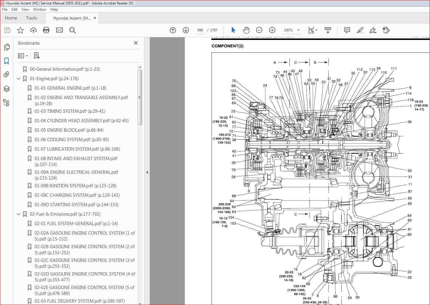 2017 hyundai accent repair manual