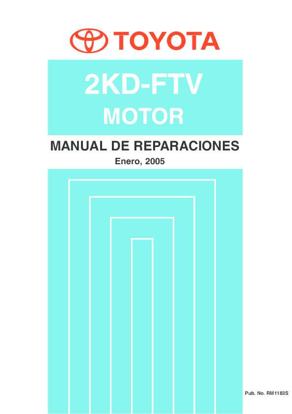 2kd engine repair manual