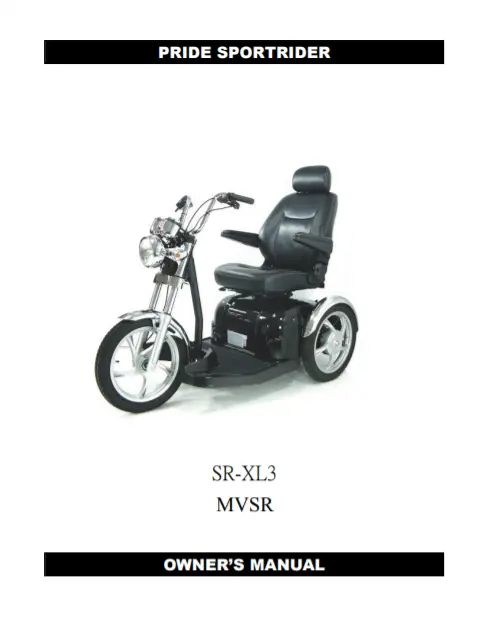 pride legend scooter repair manual